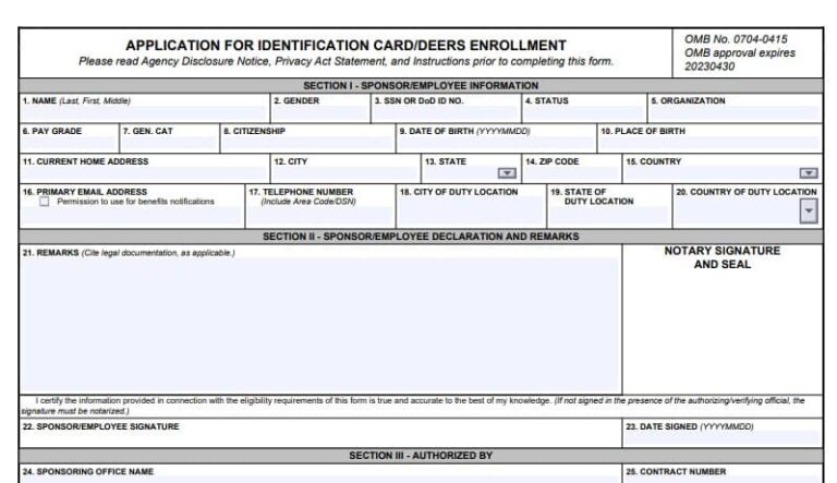 DD Form 1172